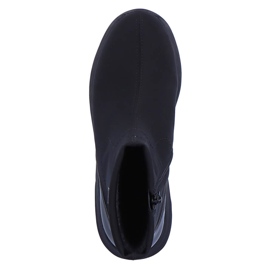 Waterproof women's wedge ankle boots black Remonte D6677-03 1 Waterproof women's wedge ankle boots black Remonte D6677-03 1