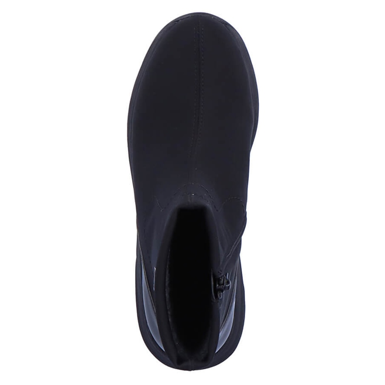 Waterproof women's wedge ankle boots black Remonte D6677-03 1 Waterproof women's wedge ankle boots black Remonte D6677-03 1