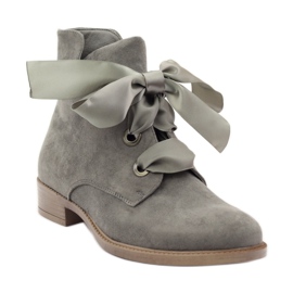 Gray Sergio Leone 300 women's boots grey 1