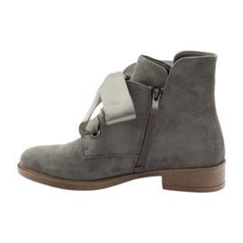 Gray Sergio Leone 300 women's boots grey 2
