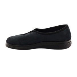 Befado women's shoes moccasins Dr.Orto slippers black 2