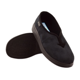 Befado women's shoes moccasins Dr.Orto slippers black 3