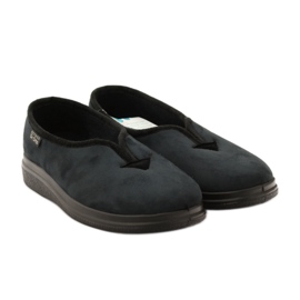 Befado women's shoes moccasins Dr.Orto slippers black 4
