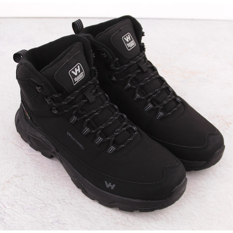 Waterproof men's trekking shoes, black, Vanhorn 99302 2 Waterproof men's trekking shoes, black, Vanhorn 99302 2