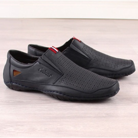 Rieker 06367 navy blue men's navy blue shoes 1