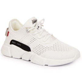 White Big Star JJ274271 white textile sports shoes 2