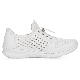 Comfortable women's white sports shoes Rieker L3254-80 2 Comfortable women's white sports shoes Rieker L3254-80 2