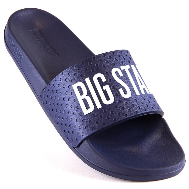 Youth foam slippers light blue Big Star MM274714 1
