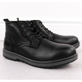 Men's leather ankle boots, insulated, black, T.Sokolski Z24-433 1 Men's leather ankle boots, insulated, black, T.Sokolski Z24-433 1