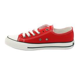 Big star 274020 tied sneakers white red 2