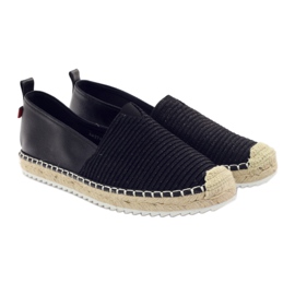 Ballerinas espadrilles Big star 274196 black brown 4