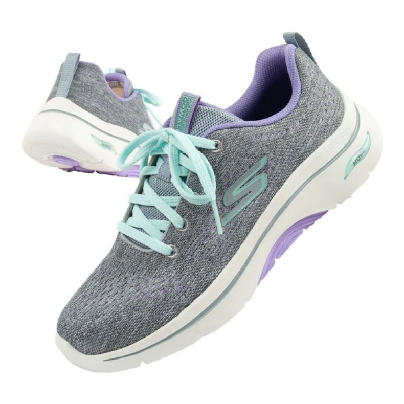 Skechers Go Walk Arch Fit 2.0 125311/Gylv shoes grey 1 Skechers Go Walk Arch Fit 2.0 125311/Gylv shoes grey 1