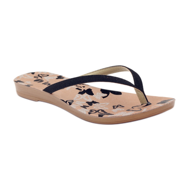 INBLU IR03 black flip-flops 1