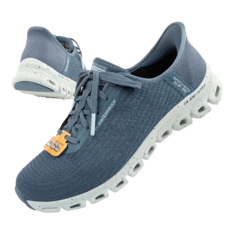 Skechers Glide-Step 104571/SLT shoes with a membrane blue 1 Skechers Glide-Step 104571/SLT shoes with a membrane blue 1