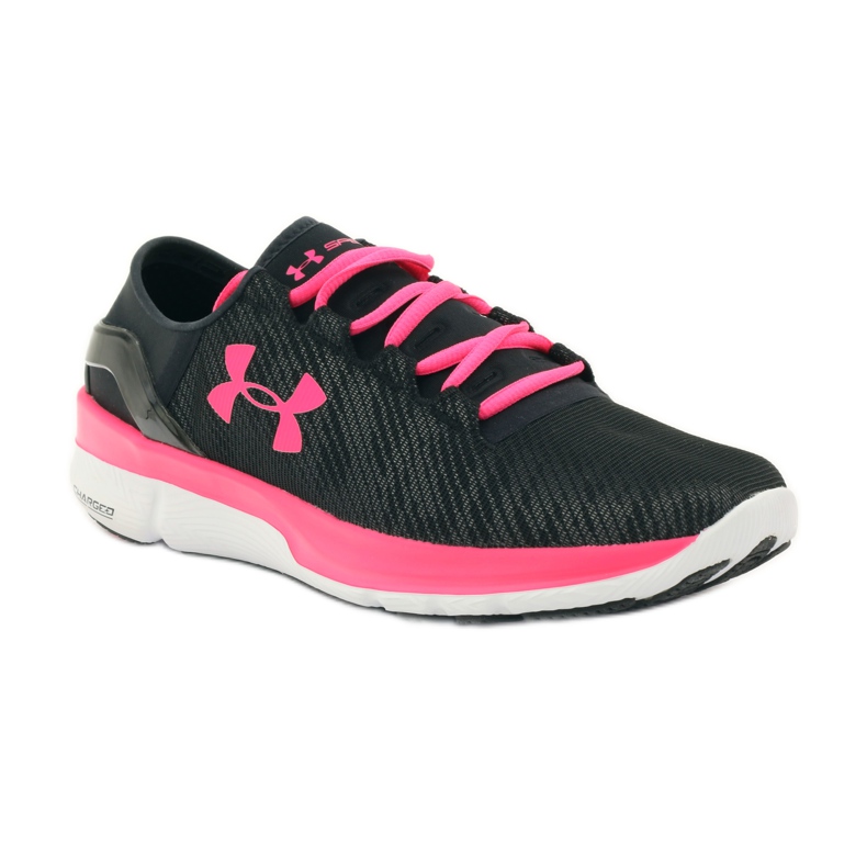 Under Armour Under Armor Speedform Turbulence Run Shoes black pink 1