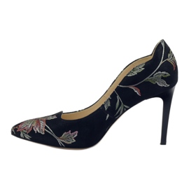 Anis Pumps On A Pin Embroidery 4566 black 2 Anis Pumps On A Pin Embroidery 4566 black 2
