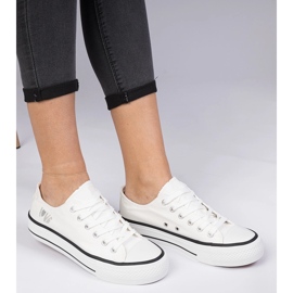White classic women's sneakers 1