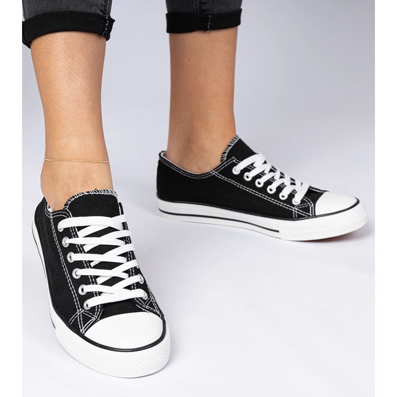 Black classic women's sneakers 1 Black classic women's sneakers 1