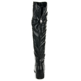 Black boots above the knee 1