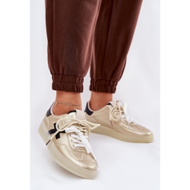 Low women's sports shoes golden 2