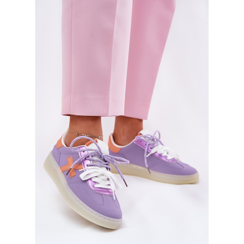 Low Women's Violet Sports Shoes 2