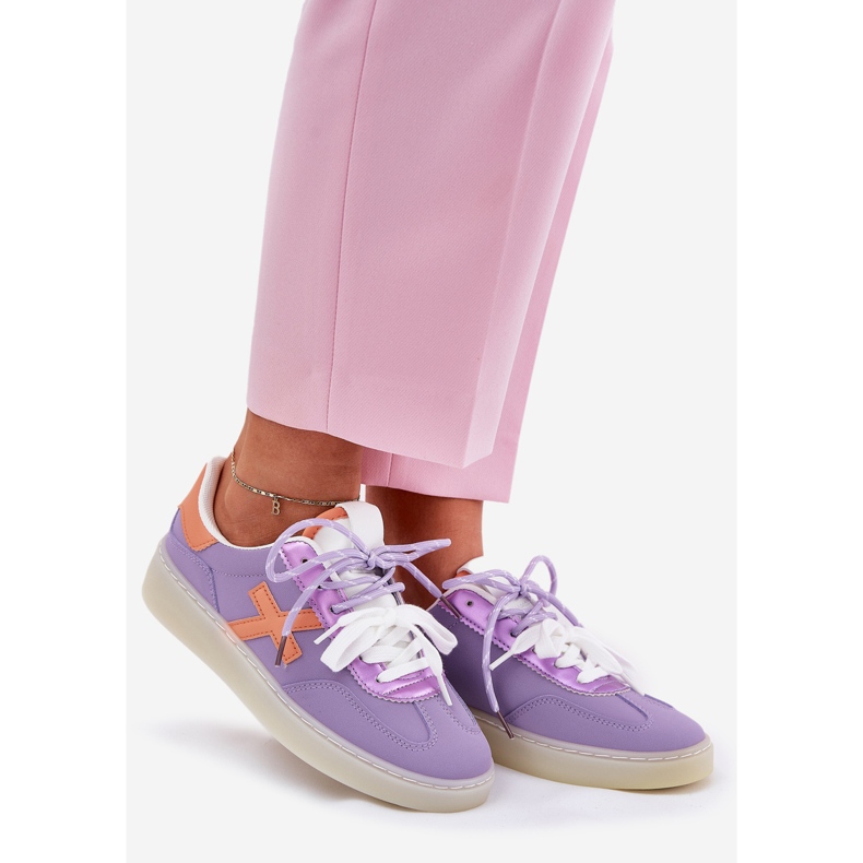 Low Women's Violet Sports Shoes purple 1
