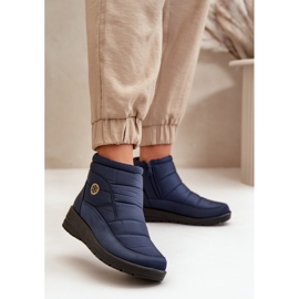 News Women's Snow Boots Insulated Navy Blue 2 News Women's Snow Boots Insulated Navy Blue 2