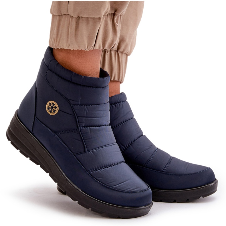 News Women's Snow Boots Insulated Navy Blue 5 News Women's Snow Boots Insulated Navy Blue 5