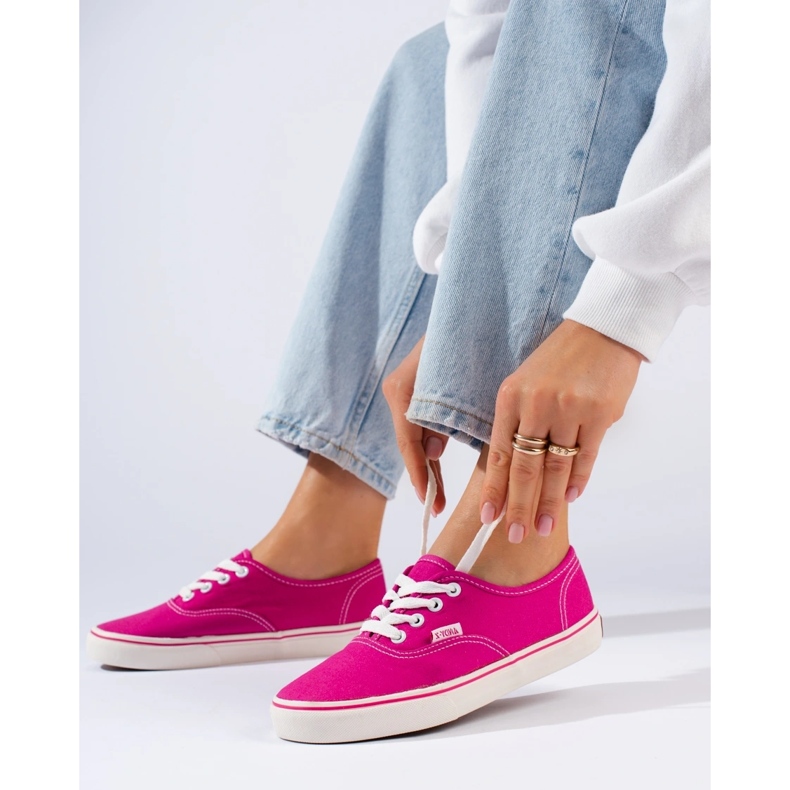Andy Z Fuchsia Sneakers pink 1