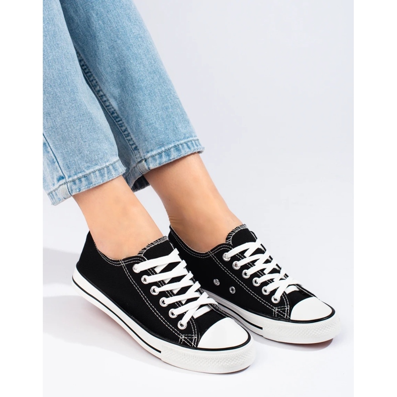 J. Star Classic Black Sneakers 2