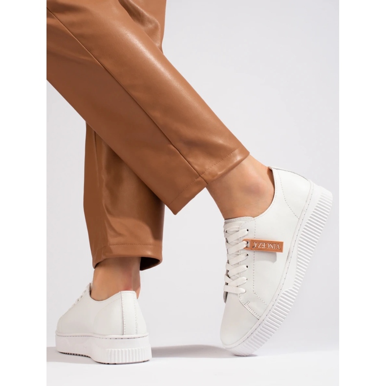 Vinceza Classic white trainers from Vincez 2