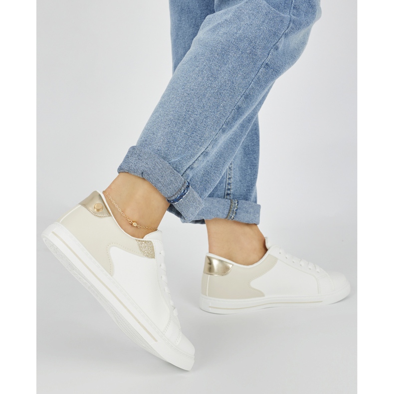 Classic women's sports shoes white 1