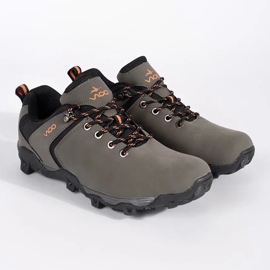 Vico Gray men's ankle trekking shoes grey 1