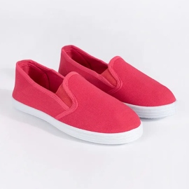 Red children's slip-on sneakers 1 Red children's slip-on sneakers 1