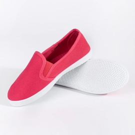 Red children's slip-on sneakers 2 Red children's slip-on sneakers 2