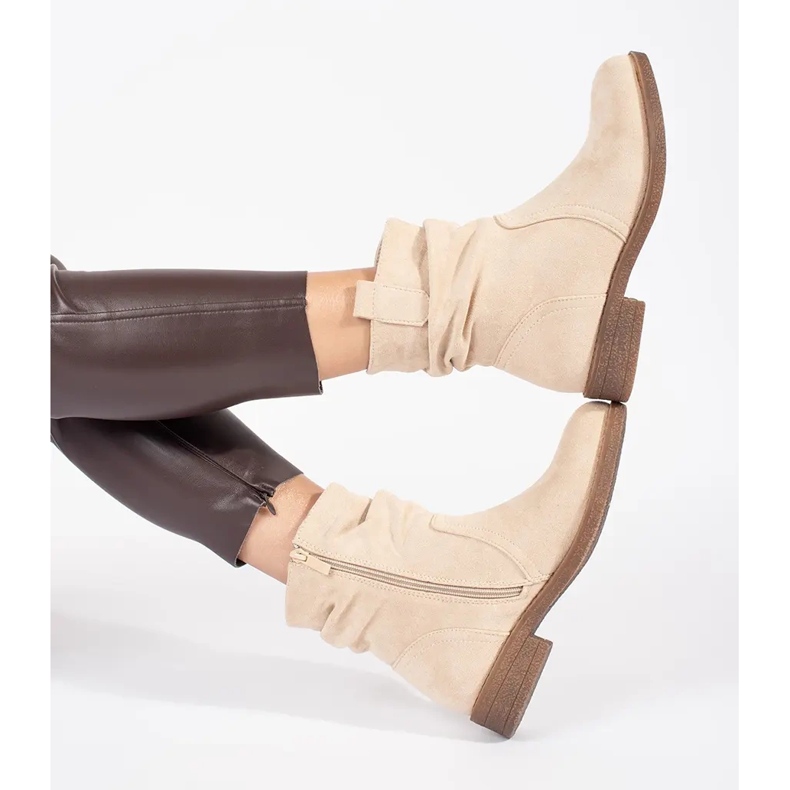 Beige cowboy boots for women 1 Beige cowboy boots for women 1