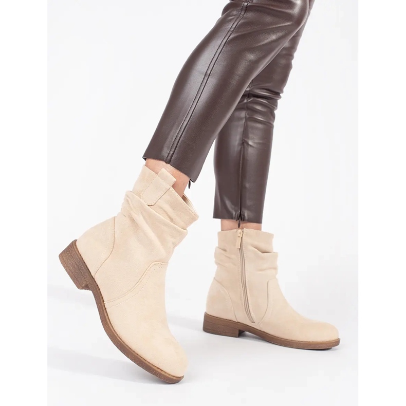 Beige cowboy boots for women 2 Beige cowboy boots for women 2