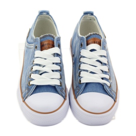 American Club American jeans sneakers blue brown 4