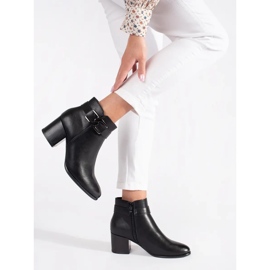 Black Sergio Leone high-heeled ankle boots 1 Black Sergio Leone high-heeled ankle boots 1