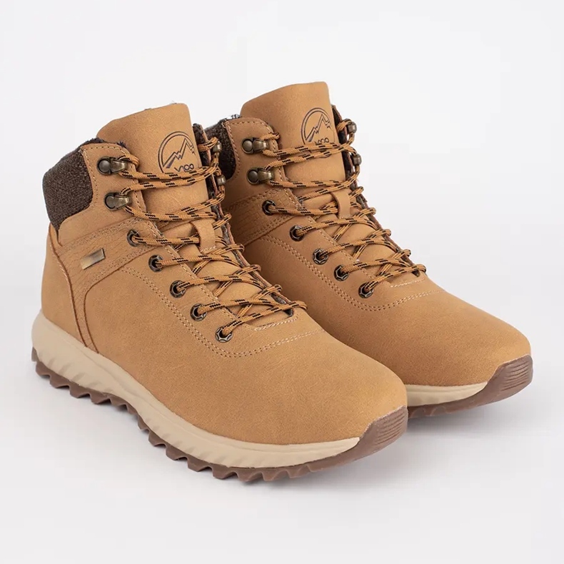 Vico Brown, insulated winter men's boots beige 1 Vico Brown, insulated winter men's boots beige 1