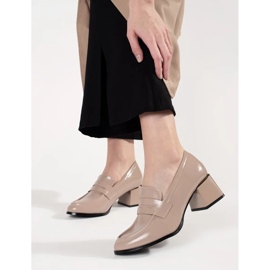 Goodin Beige high heels 1