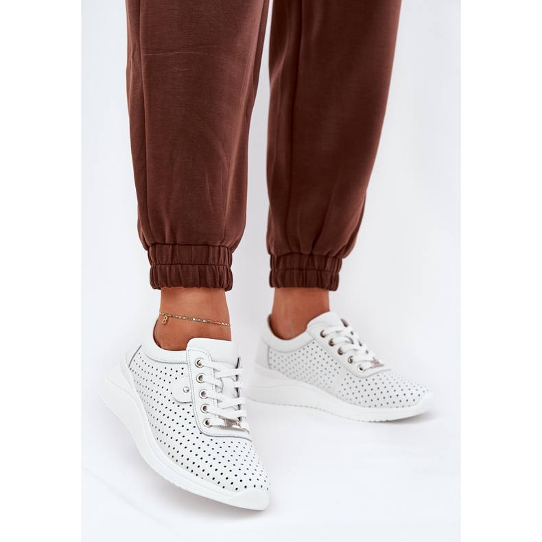 Women's Vinceza 79532 White Sports Shoes 2