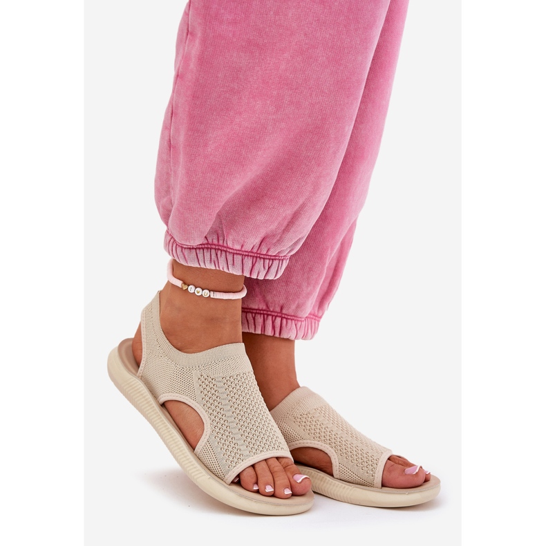 Women's sports sandals beige 1 Women's sports sandals beige 1