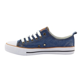 American Club Sneakers dk.jeans tied blue 2 American Club Sneakers dk.jeans tied blue 2