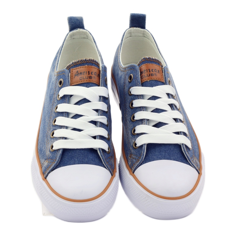 American Club Sneakers dk.jeans tied blue 4 American Club Sneakers dk.jeans tied blue 4