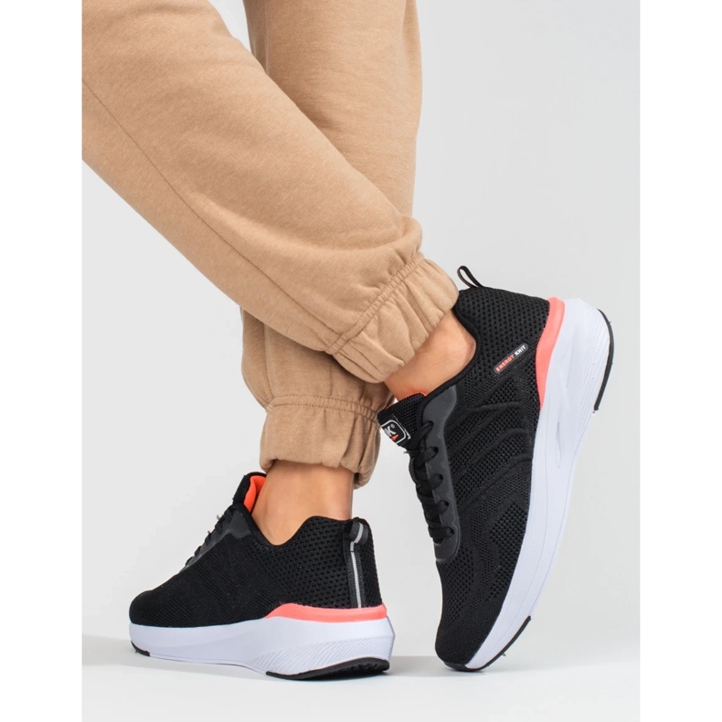 Women's DK fabric sports shoes black 2 Women's DK fabric sports shoes black 2