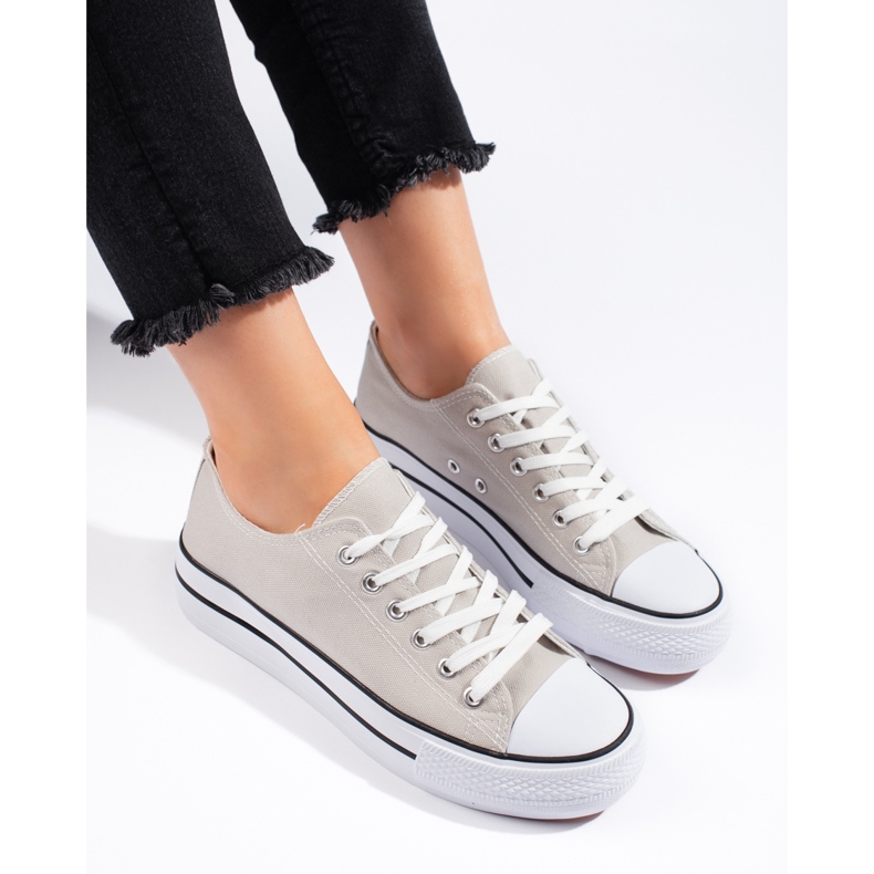 Women's classic gray sneakers grey 2 Women's classic gray sneakers grey 2