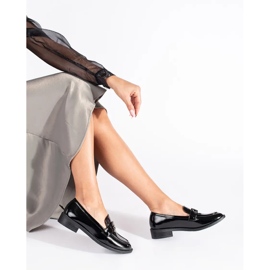 Classic black patent leather loafers for women 2 Classic black patent leather loafers for women 2