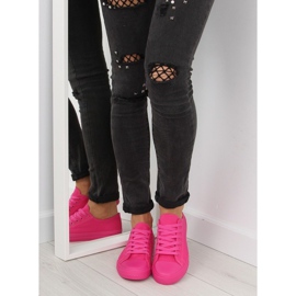 Women's monocolour fuchsia fuxia sneakers pink 2