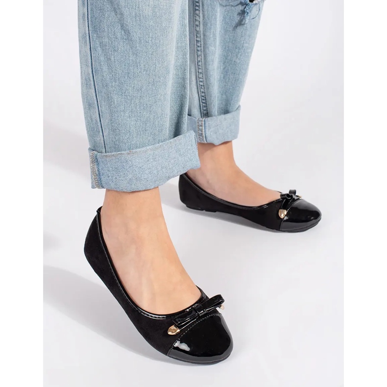 Black flat ballet flats 1